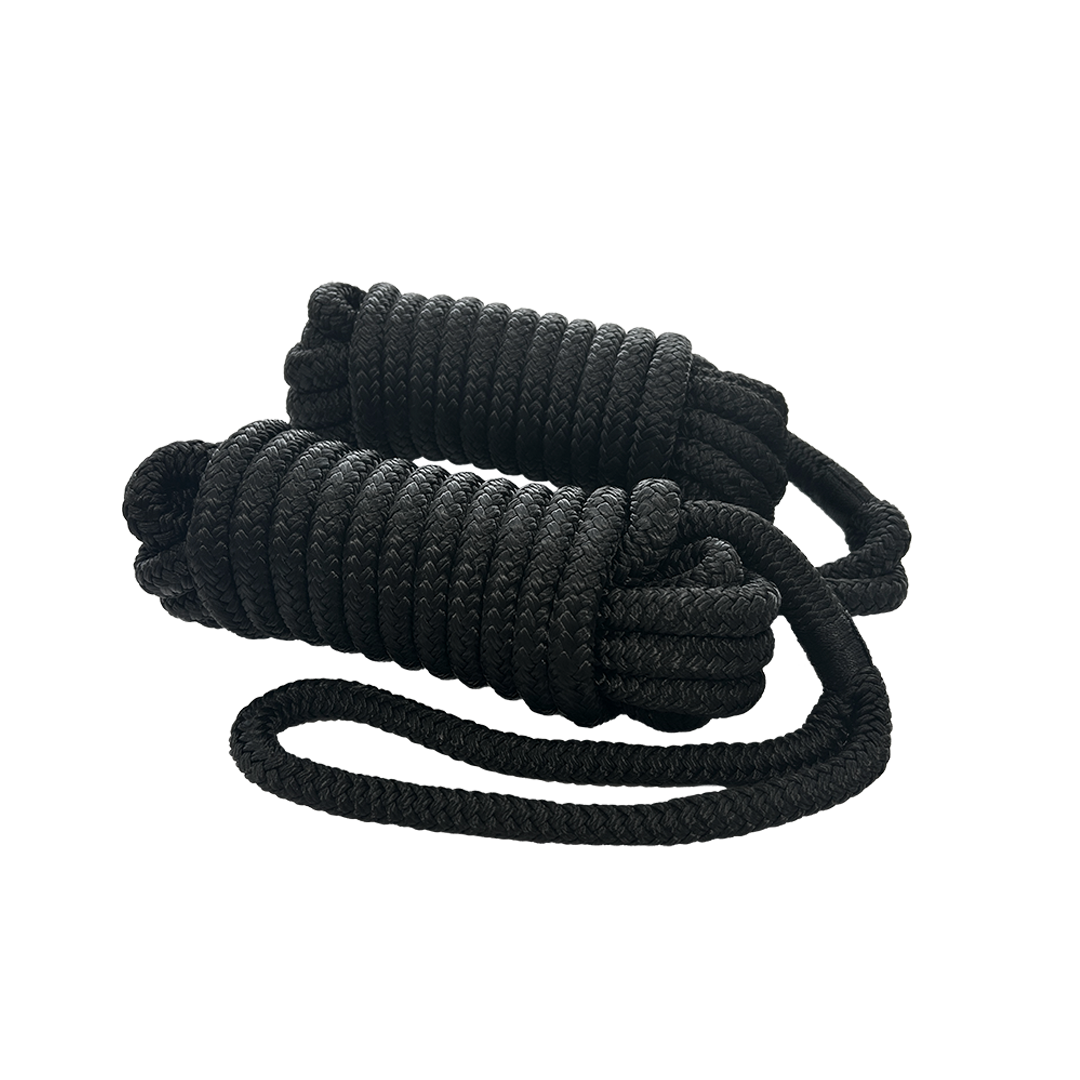 Corde d'amarrage noir
