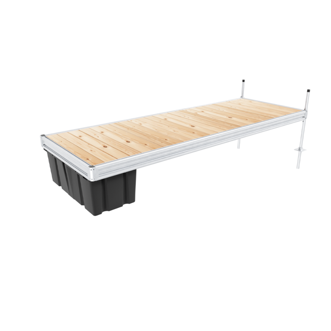 Quai semi-flottant 4' x 10'