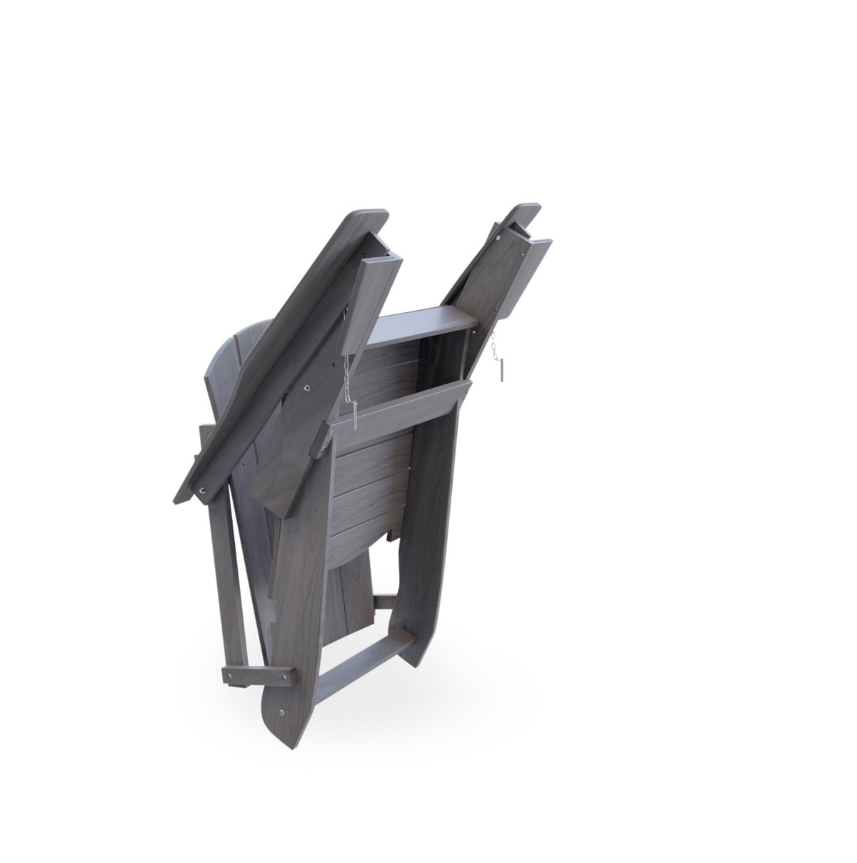 Chaise Adirondack Pliante Grise