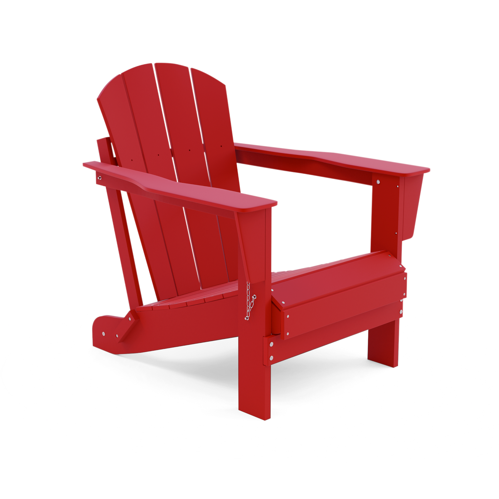Chaise Adirondack Pliante Rouge