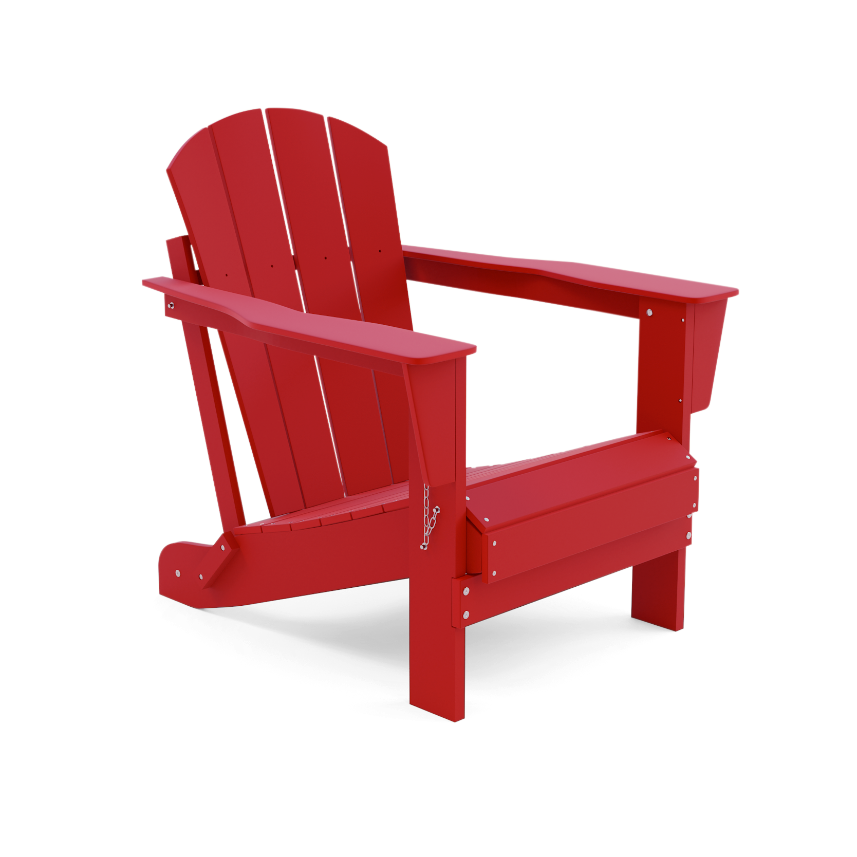 Chaise Adirondack Pliante Rouge