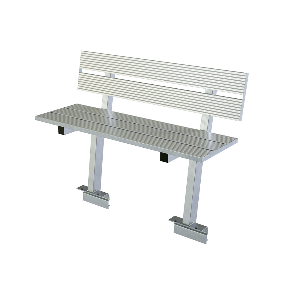 Banc d'aluminium